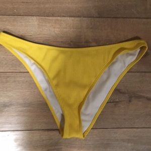 Yellow ReVamped swimsuit bottom